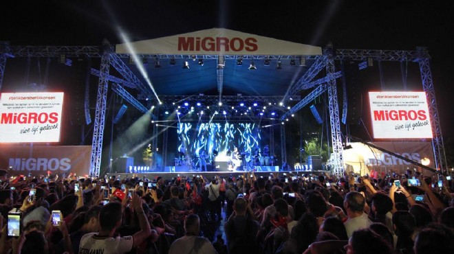 Fuar da Migros sahnesi: Birlik beraberlik konserleri