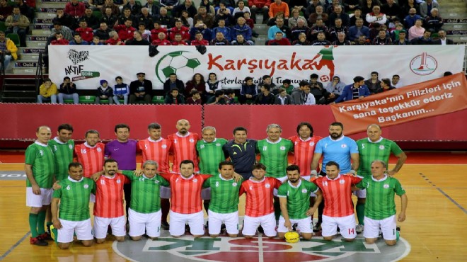 Futbolun yıldızları Karşıyaka da buluştu!