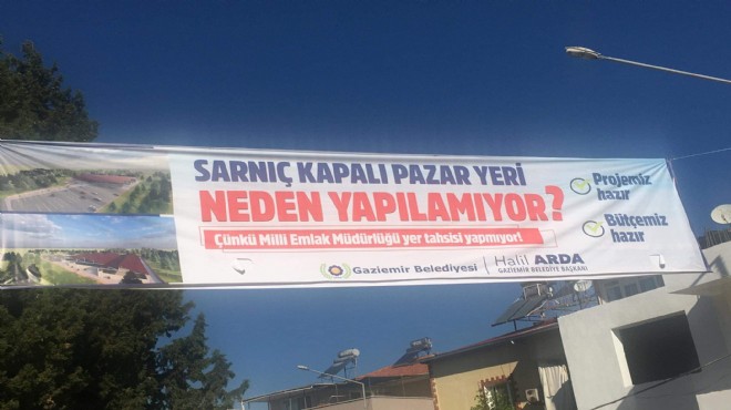 Gaziemir’de ‘pazar yeri’ krizi… AK Parti ve Bakan Arda karşı karşıya!