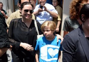 Angelina Jolie Mardin sokaklarında… 