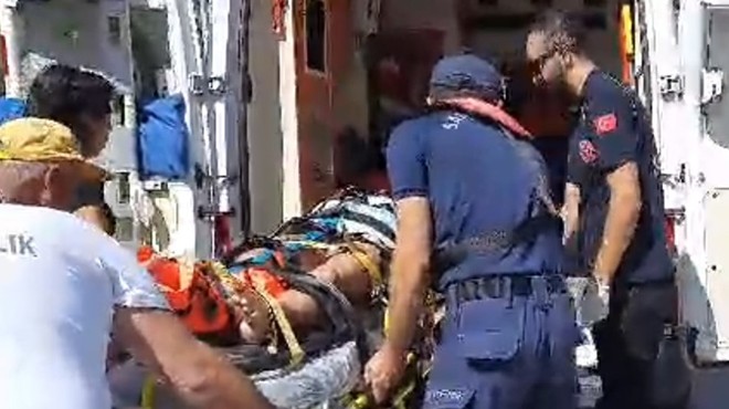 Gezi teknesinde yaralandı... Sahil Güvenlik yardımına koştu!