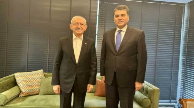 Gültekin Uysal Kılıçdaroğlu nu yeni ofisinde ziyaret etti