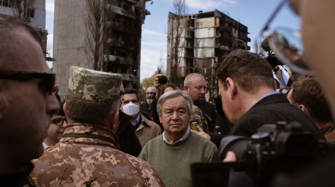 Guterres ten Ukrayna ya: BM yanınızda