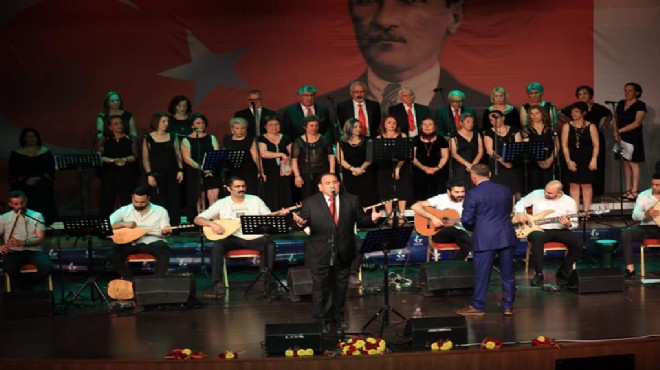 Güzelbahçe de Türk Halk Müziği gecesi