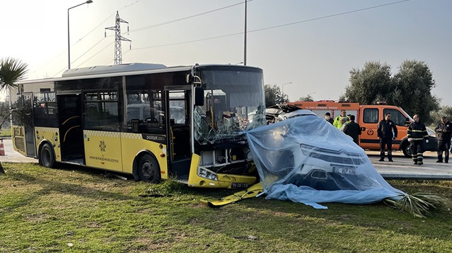 Halk otobüsü cipi biçti: 1 kişi öldü!