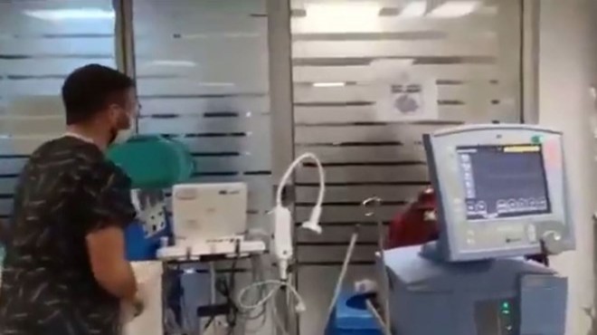 Hasta yakınlarından sağlık çalışanlarına saldırı