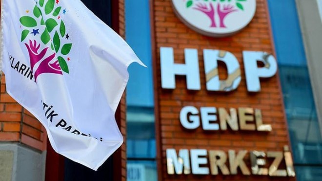 HDP nin hesabına geçici bloke koyuldu!