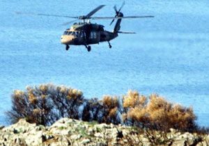 Yunan tacizine helikopterli müdehale