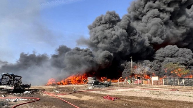 Hurdacılar Sitesi nde yangın: Müdahale ediliyor