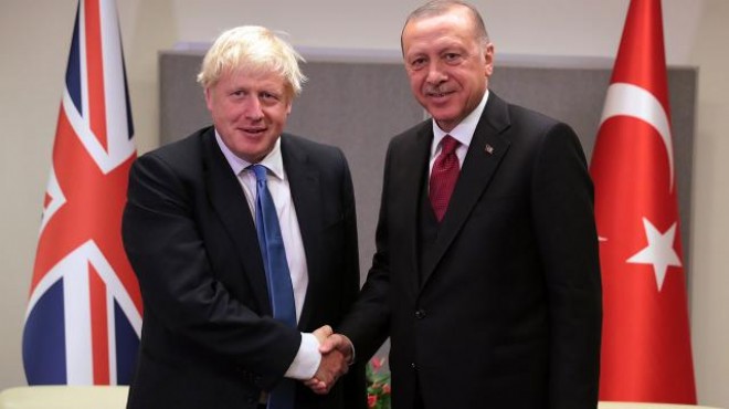 İngiltere Başbakanı Johnson ile görüştü