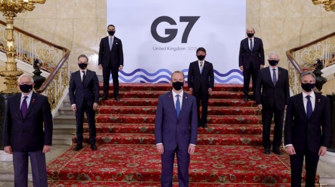 İngiltere deki G7 zirvesinde korona krizi!