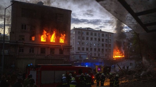İntikam saldırısı! Kiev de 3 büyük patlama