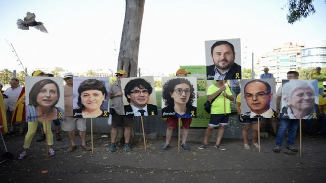 İspanya da ayrılıkçı Katalan liderlere af
