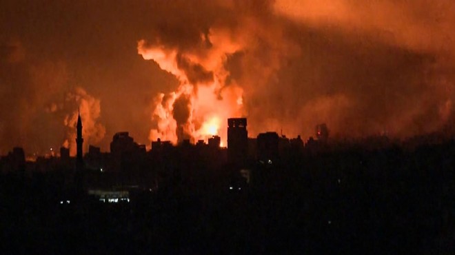 İsrail den acı rapor: 15 binden fazla yeri vurduk
