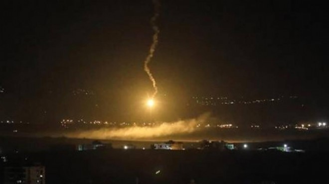İsrail den Şam a hava saldırısı!