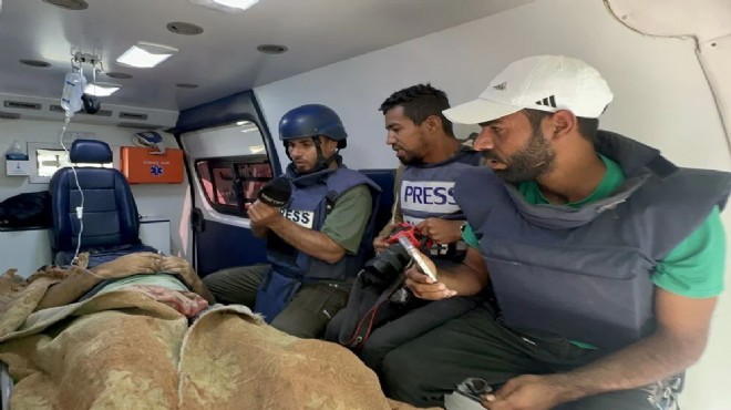 İsrail ordusu gazetecilere saldırdı!