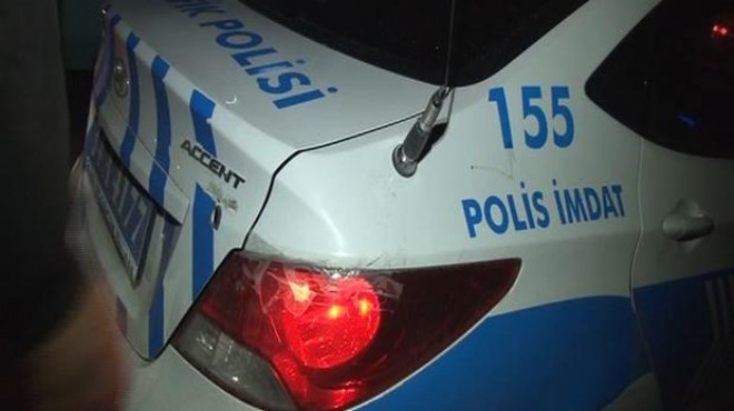 İstanbul da polis aracına ateş açıldı