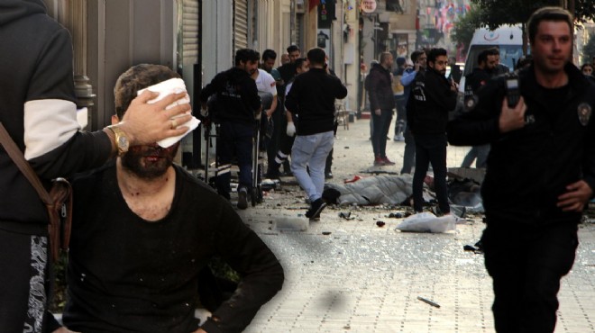 İstiklal Caddesi nde bombalı saldırı!