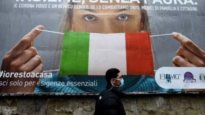 İtalya da flaş maske ve sosyal mesafe kararı