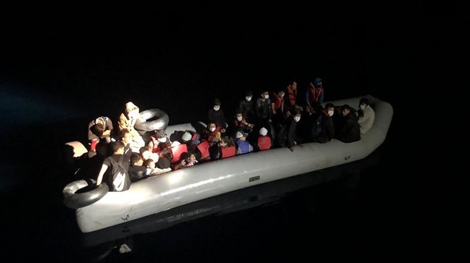 İzmir açıklarında 31 sığınmacı kurtarıldı