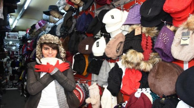 İzmir alışverişinde kış etkisi