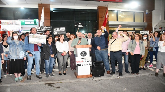 İzmir Barosu ndan Gezi kararı sonrası adalet nöbeti!