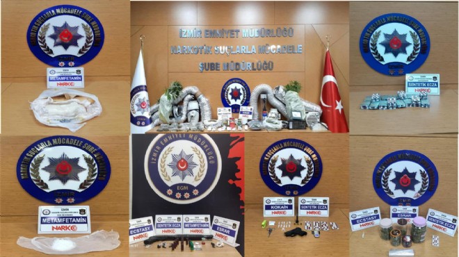 İzmir de 1 haftada 29 tutuklama!