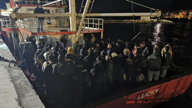 İzmir de 125 sığınmacı yakalandı!