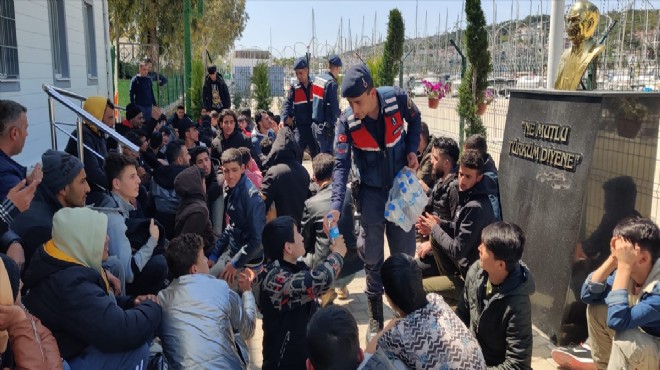 İzmir de 20 günlük bilanço: 442 göçmen yakalandı!