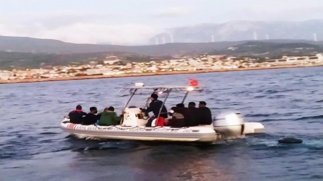 İzmir de 259 kaçak göçmen kurtarıldı!