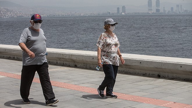 İzmir de 65 yaş ve üstü vatandaşlara  sıcak hava  engeli!
