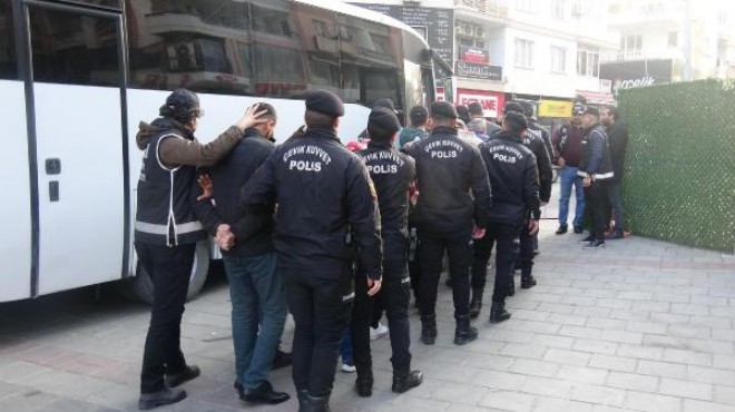 İzmir de  Alabora  operasyonu: Şantajcılar adliyede!