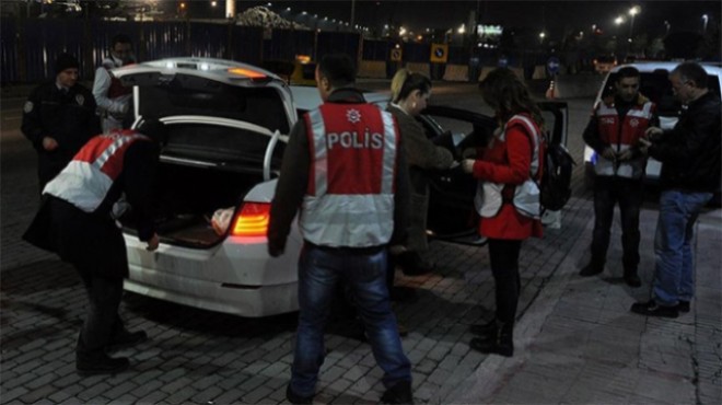 İzmir de asayiş raporu: 1 haftada 311 kişi!
