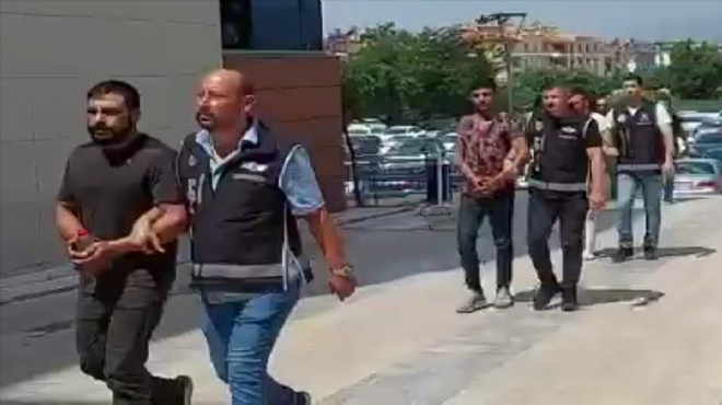 İzmir de çalıntı mal satmak isteyen 3 kişi tutuklandı