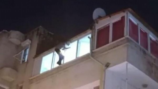 İzmir de cezaevi firarisi intihara kalkıştı!