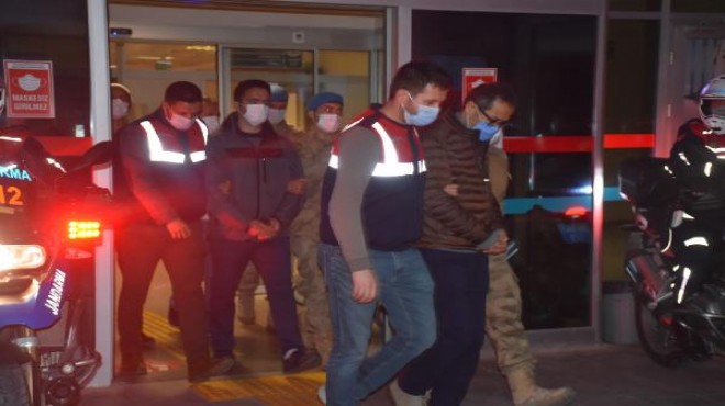 İzmir de dev FETÖ operasyonu: Çoğu asker 184 gözaltı!