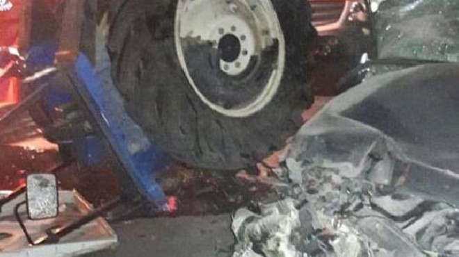 İzmir’de feci kaza: 1 ölü, 6 yaralı
