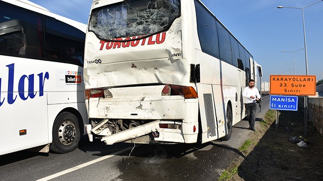 İzmir de feci kaza: 4 yaralı