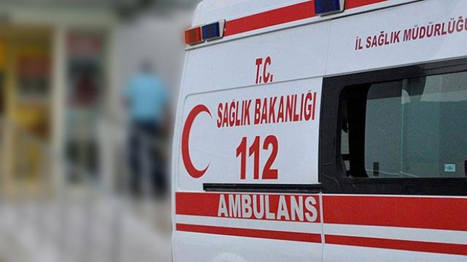 İzmir de feci kaza... Motosiklet sürücüsü öldü!