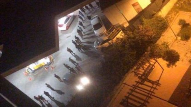 İzmir de gece manzarası: Yasak bitti, kuyruk geldi!