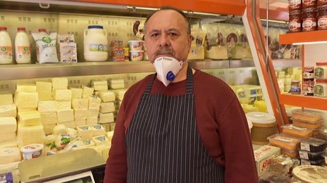 İzmir de ihtiyaç sahipleri için askıda peynir