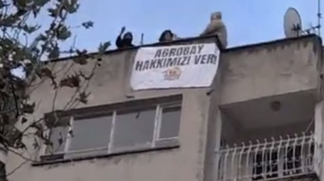 İzmir de işçilerden intihar girişimi!