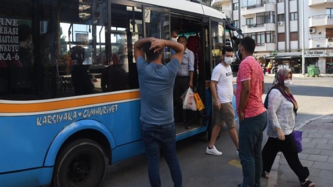 İzmir de isyan ettiren manzara: 14 yerine 35 yolcu çıktı!