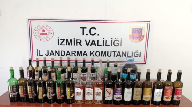 İzmir de kaçak içki operasyonu!