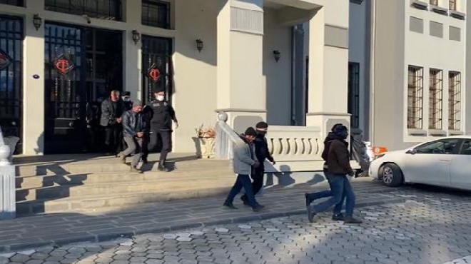 İzmir de kaçak kazı yapan 9 şüpheli yakalandı