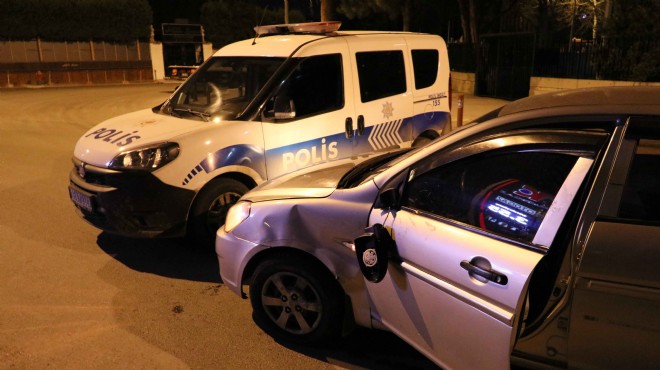 İzmir de kovalamaca: Alkollü sürücü ortalığı birbirine kattı!