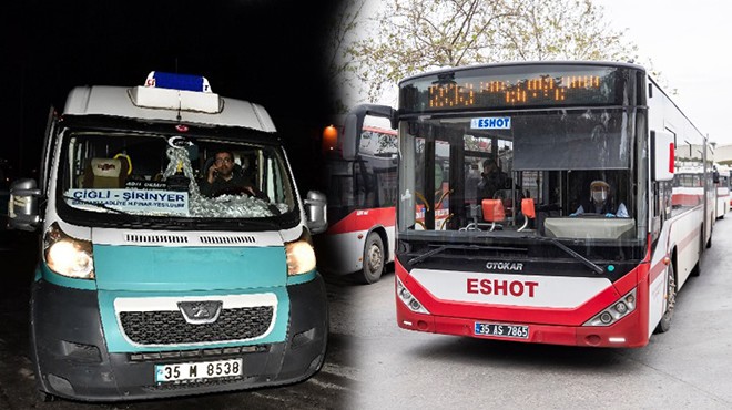 İzmir’de minibüse ve servise zam… Büyükşehir’e ret!