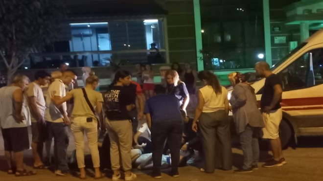 İzmir de motosikletler çarpıştı: 4 kişi yaralı!