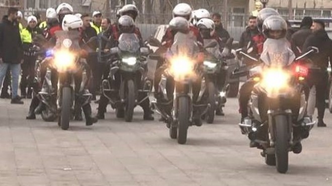 İzmir de motosikletli polisler bir haftada 124 kişiyi yakaladı