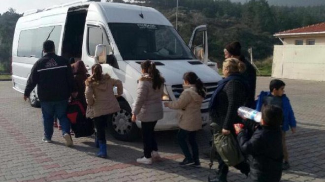 İzmir de mülteci operasyonu: 184 gözaltı!